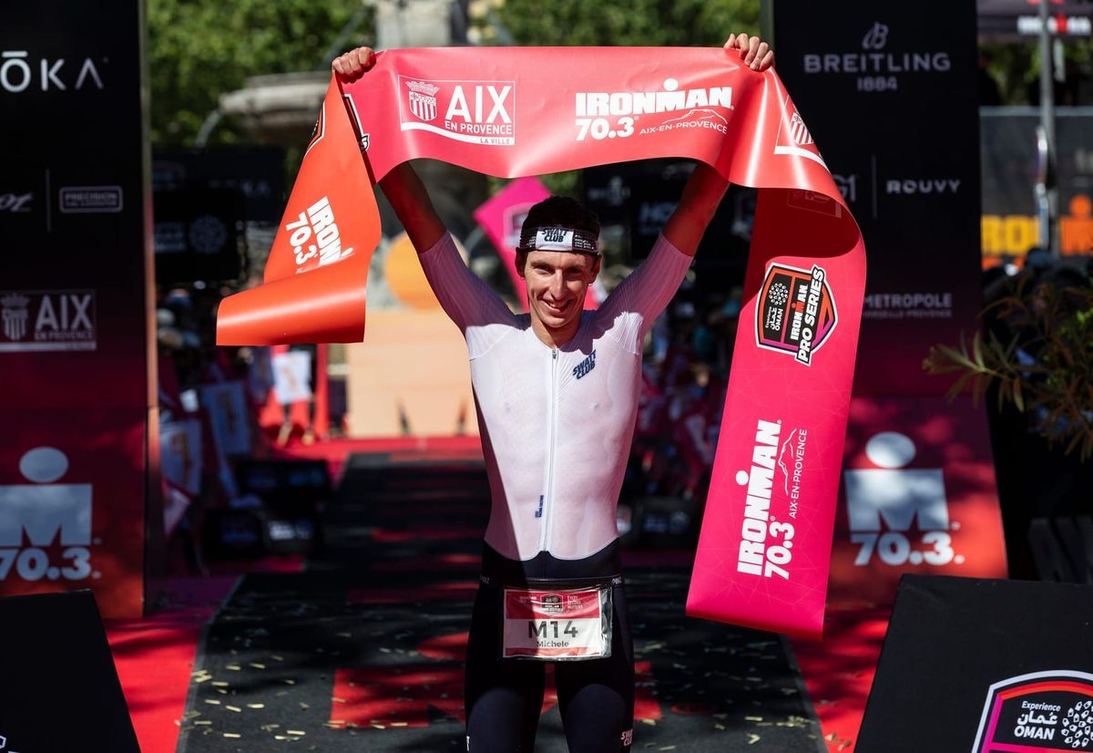 Novato italiano vence o 70.3 Aix-En-Provence