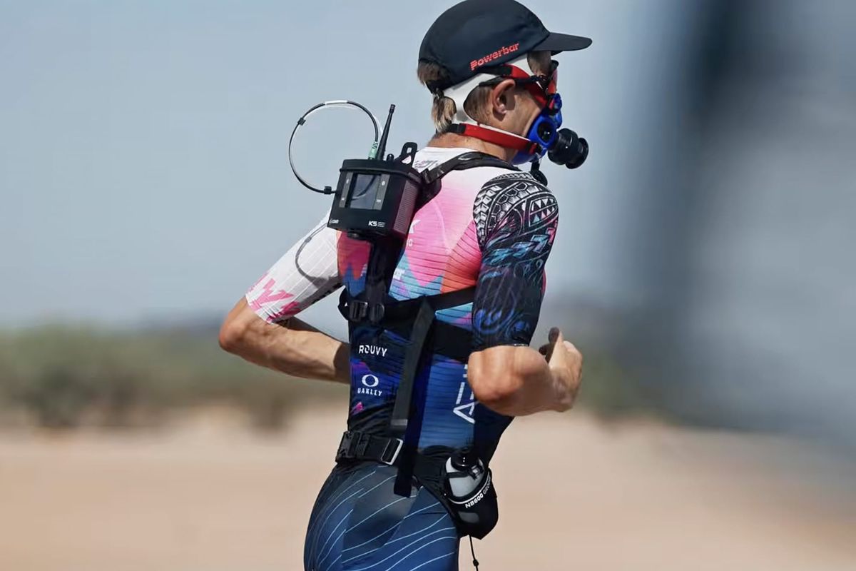 Sam Long faz teste metabólico para Kona