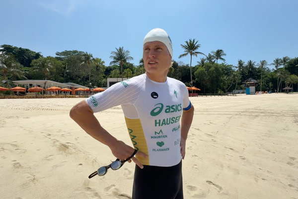 Pre-race com Matt Hauser para o T100 Singapura