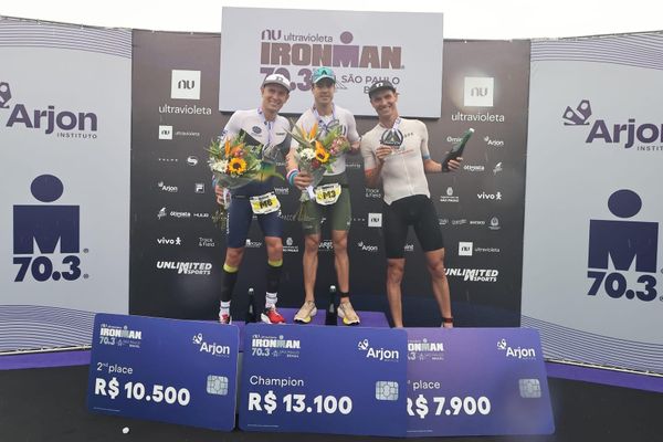 Toldi e Olson vencem o IM 70.3 São Paulo