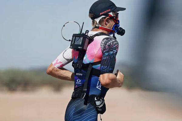 Sam Long faz teste metabólico para Kona