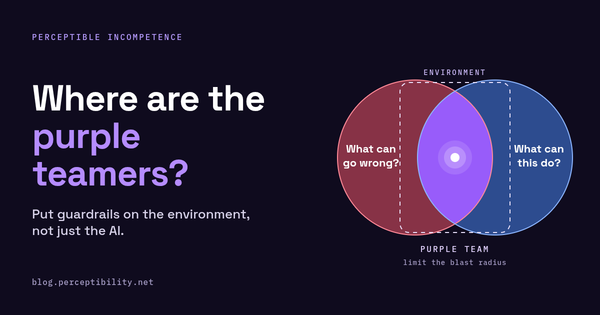 Where are the purple teamers?