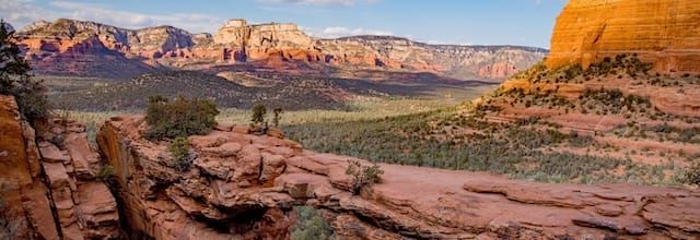 A view of Canyon de Chelly in Sedona, Arizona.