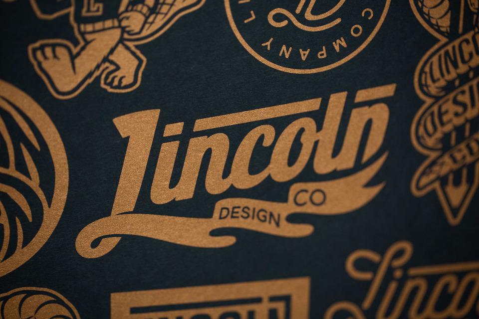 Lincoln Design Co. icon poster
