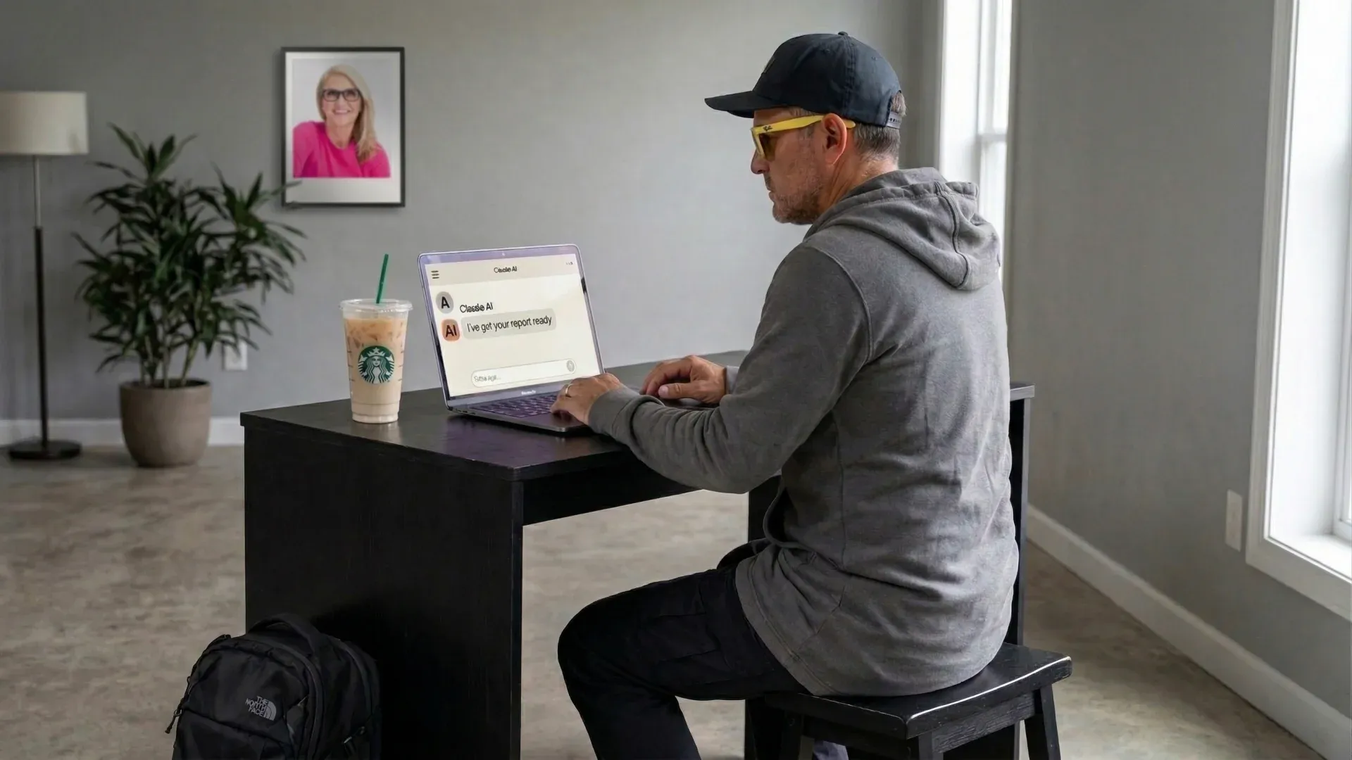 AI workflow automation running in background without user interface or manual interaction needed