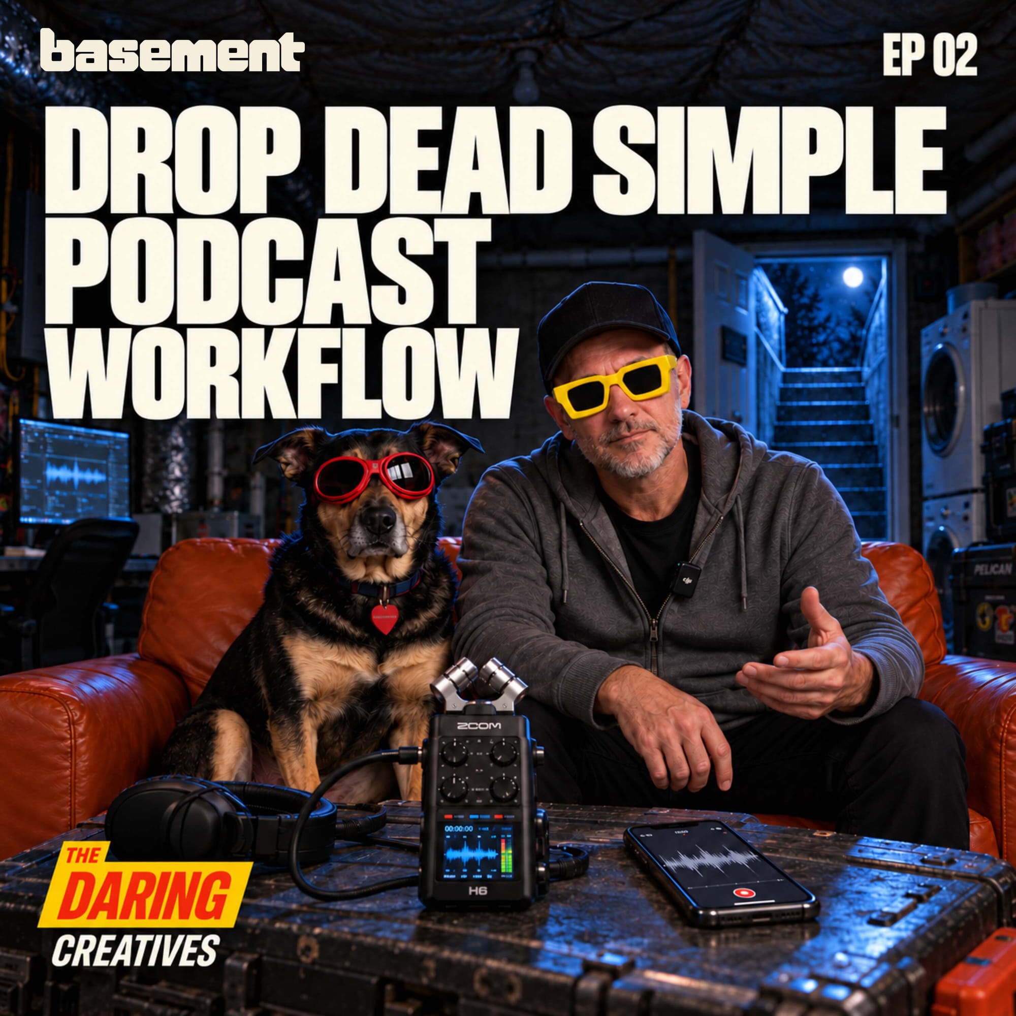Drop Dead Simple Podcast Workflow (v24) episode art