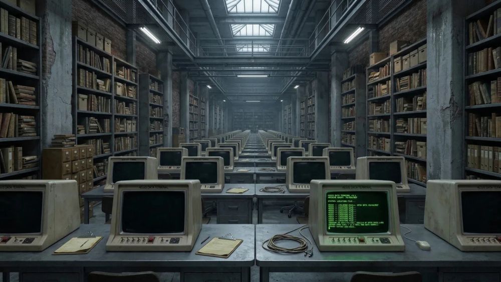Sonatype Central Repository with revoked access warning displayed on developer computer screen