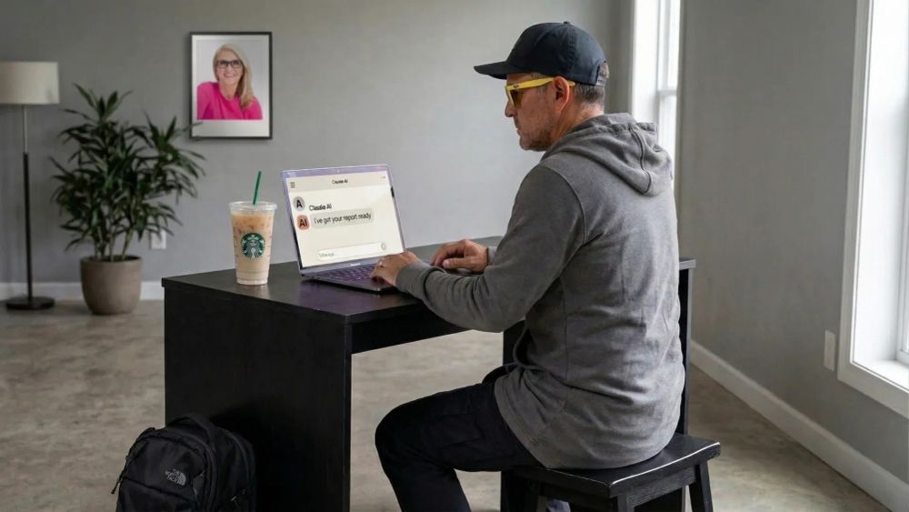 AI workflow automation running in background without user interface or manual interaction needed
