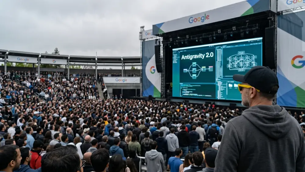 Google I/O 2026: When the work itself becomes optional