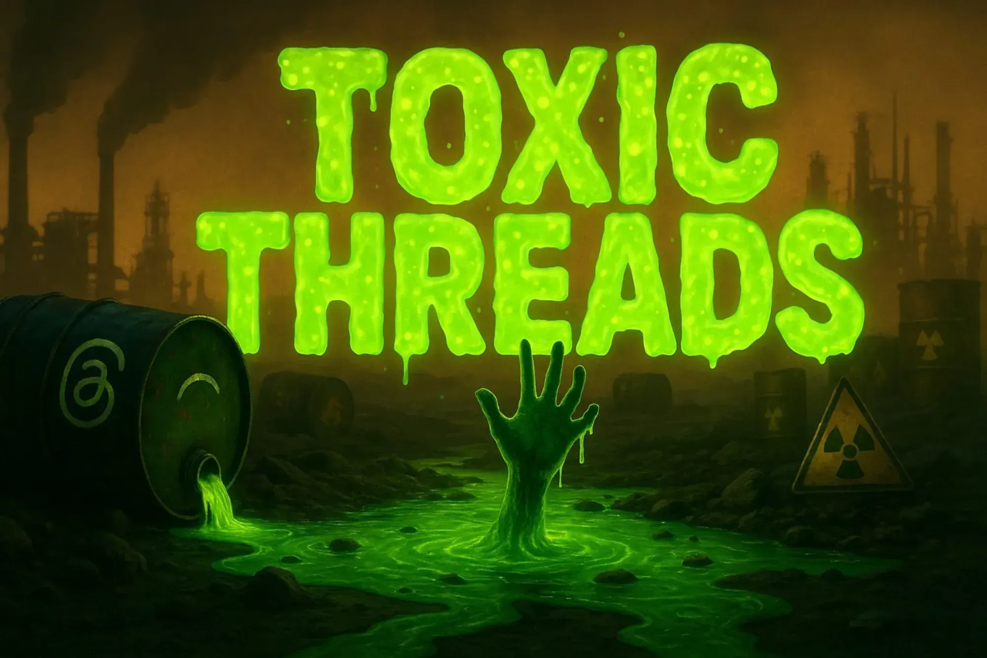 Toxic @Threads: Someone posted their first image, the internet killed them for it.