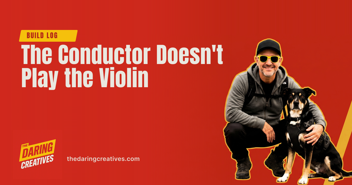 The Conductor Doesn't Play the Violin