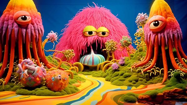 GEDDYRUXPIN Is Making AI Short Films That Feel Like They Were Buried in a VHS Vault Since 1963