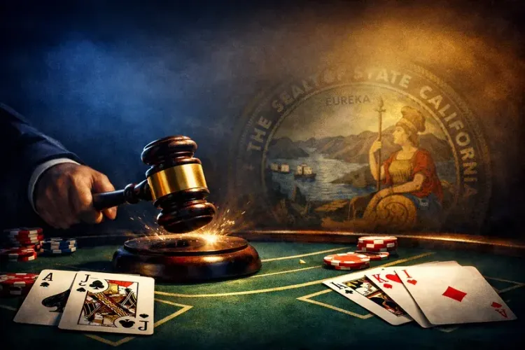 California Cardrooms Block DOJ Blackjack Ban With 45-Day Injunction