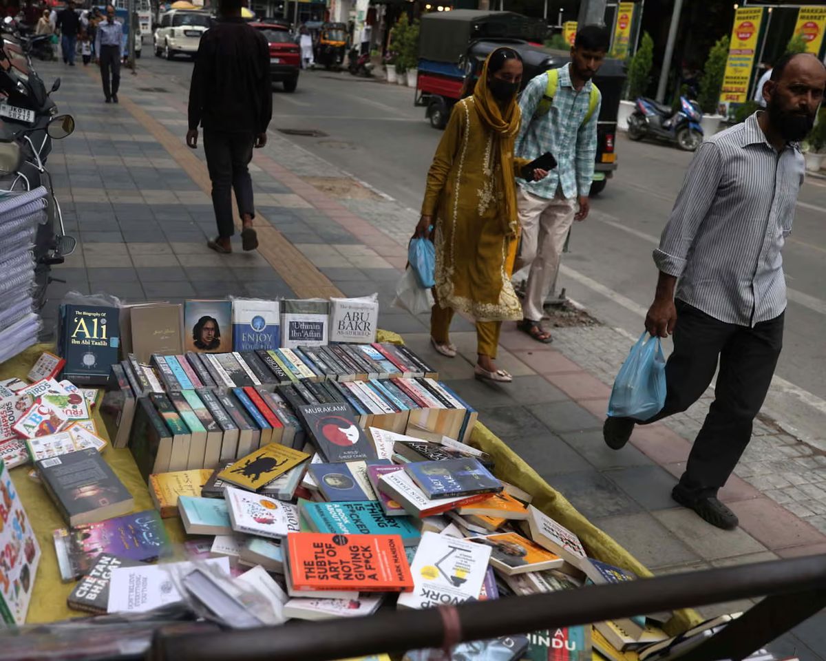 Arundhati Roy works among dozens of books banned in Indian-administered Kashmir