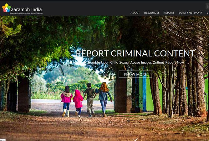 കുട്ടികള്‍ക്കെതിരായ ലൈംഗിക ചൂഷണത്തിനു എതിരെ പരാതിപെടാന്‍ ഓണ്‍ലൈന്‍ സംവിധാനം