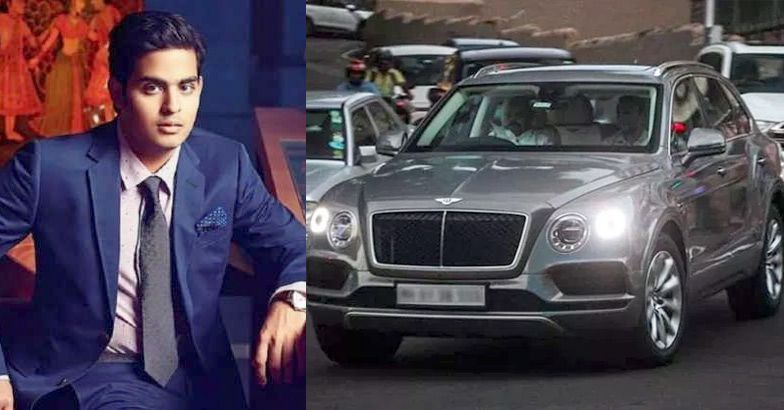 ആകാശ് അംബാനിക്ക് വിവാഹസമ്മാനം 3.85 കോടി രൂപയുടെ എസ്‌ യു വി