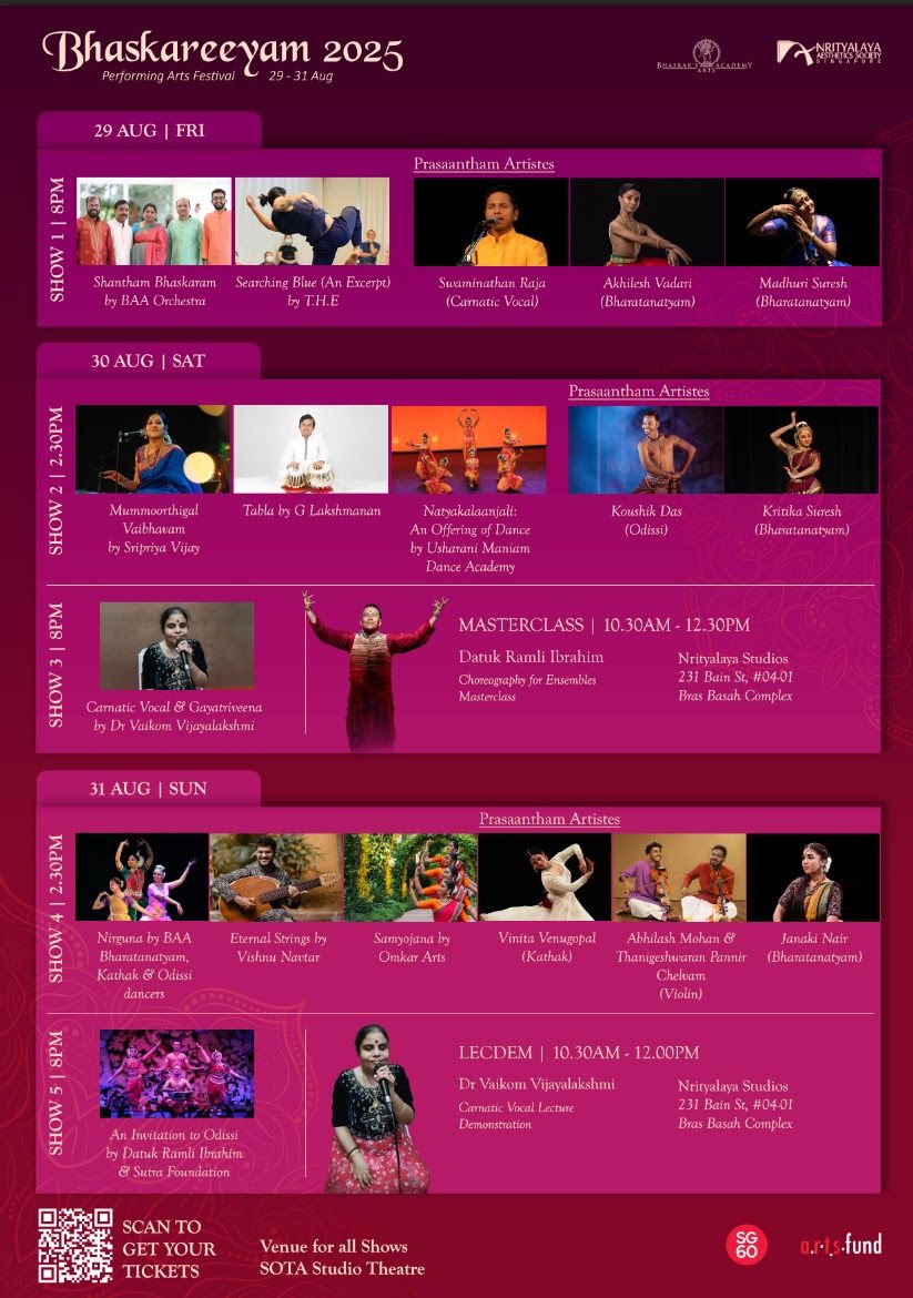 Dr. Vaikom Vijayalakshmi to Perform at Bhaskareeyam 2025 on August 30