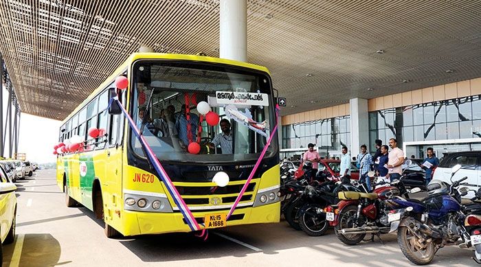 കണ്ണൂര്‍ അന്താരാഷ്ട്ര വിമാനത്താവളത്തിലേക്ക്  കെ.എസ്.ആർ.ടി.സി സര്‍വ്വീസിന്  ഒരുങ്ങുന്നു