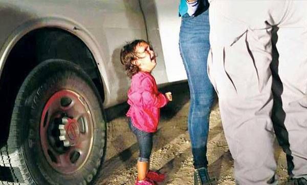 ഈ കുഞ്ഞിന്റെ കണ്ണീര്‍ പോലും ട്രംപിന്റെ മനസ്സ് മാറ്റില്ല