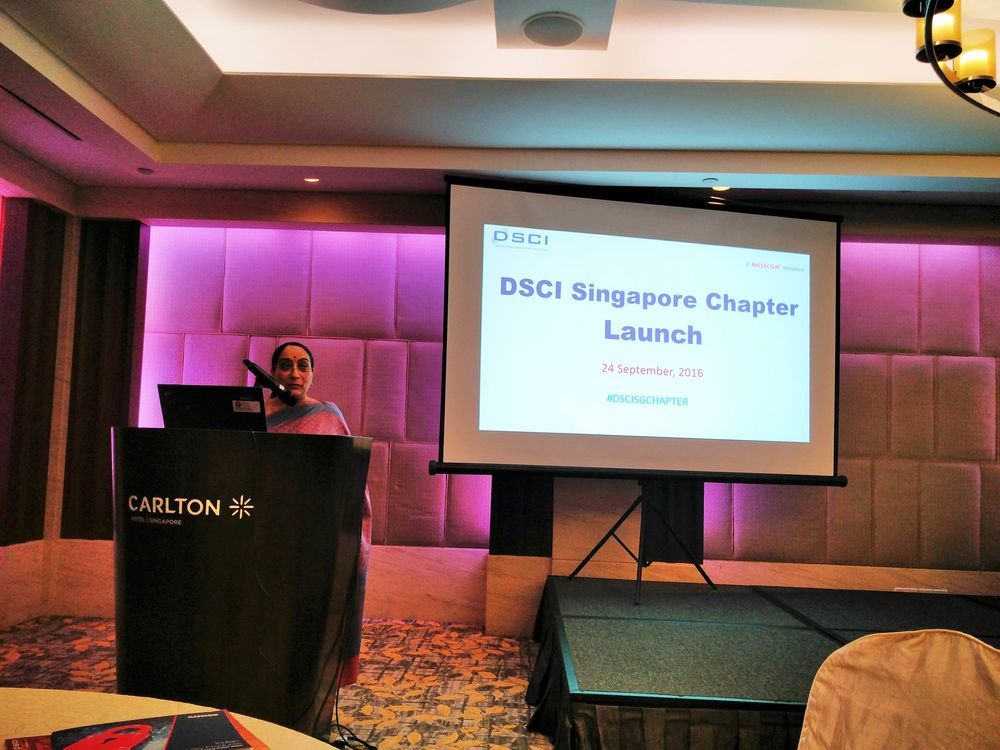 Indian premier body on Cyber Security, Data Security Council of India (DSCI) launches its first global chapter in Singapore