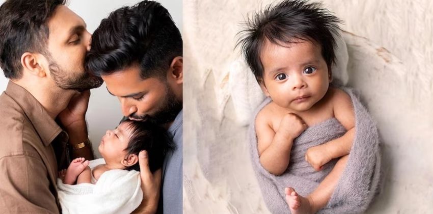 ‘ലോകം ഞങ്ങളുടെ യാനയെ കണ്ടു’; തങ്ങളുടെ കുഞ്ഞിന്റെ ചിത്രം പങ്കുവച്ച് സ്വവർഗദമ്പതിമാർ