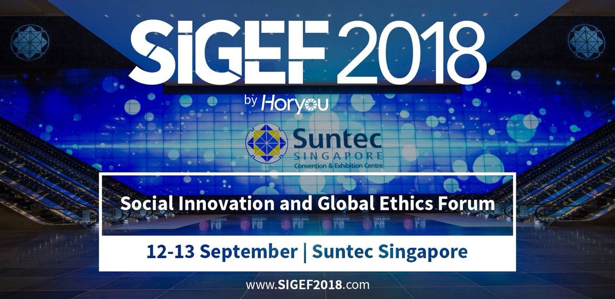 Horyou’s 5th Edition of SIGEF in Singapore to Foster Technology for Good and Further UN SDGs