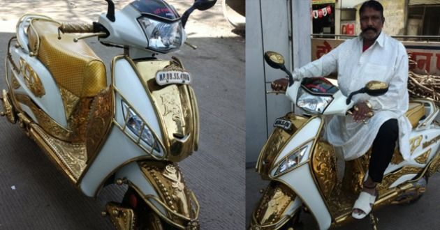 ഭാര്യയുടെ ഓര്‍മ്മയ്ക്ക് സ്വര്‍ണ്ണസ്കൂട്ടര്‍