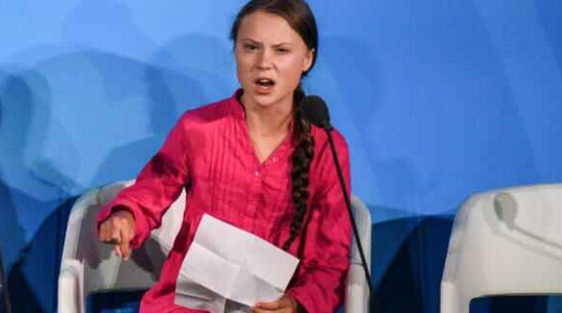 ഗ്രേറ്റ തുന്‍ബര്‍ഗ് ടൈം മാഗസിന്‍ 'പേഴ്‌സണ്‍ ഓഫ് ദ ഇയര്‍'