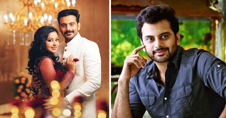 നടൻ ഹേമന്ദ് മേനോന്റെ വിവാഹനിശ്ചയതിന്റെ  ചിത്രങ്ങൾ വൈറലാവുന്നു