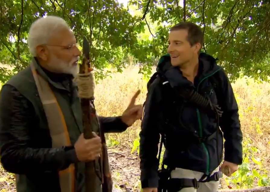 ‘മാന്‍ വേഴ്‌സസ് വൈല്‍ഡി’ൽ നരേന്ദ്ര മോദി: വിമർശനവുമായി പ്രതിപക്ഷം