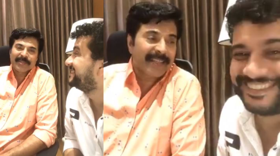 'ദുല്‍ഖര്‍ കേള്‍ക്കണ്ട'; ആദ്യ ഫേസ്ബുക്ക് ലൈവില്‍  ആരാധകന്  മറുപടി കൊടുത്ത് മമ്മൂട്ടി