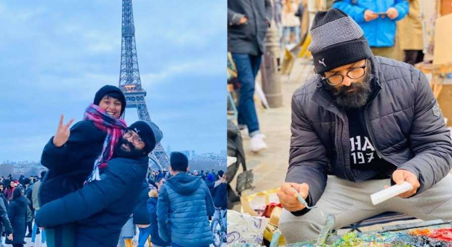 പാരീസിൽ അവധിയാഘോഷിച്ച് ജയസൂര്യയും കുടുംബവും