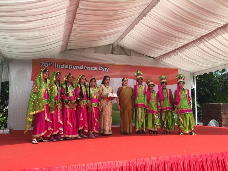 സിംഗപ്പൂരിലെ ഇന്ത്യൻ ഹൈക്കമ്മീഷനിൽ  സ്വാതന്ത്ര്യദിനാഘോഷം