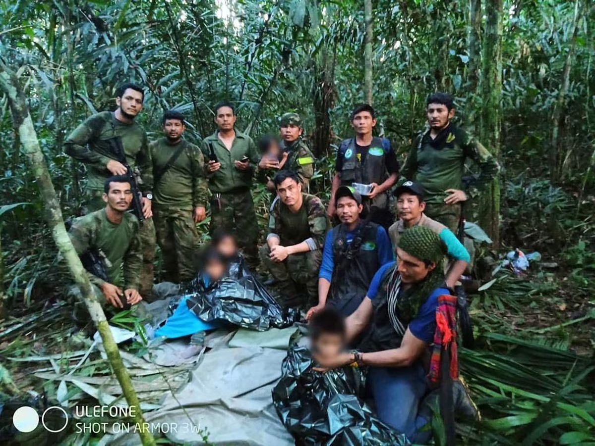 How Colombia children jungle rescue unfolded