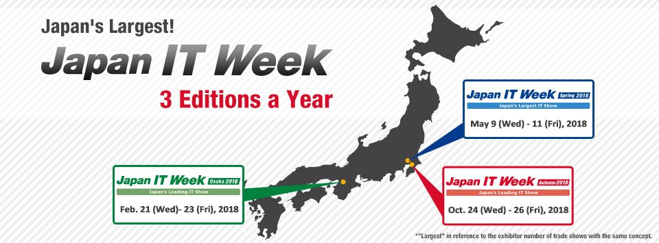 Japan’s largest IT show expecting to gather 1,800 exhibitors and 91,000 visitors
