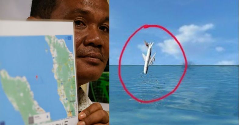 മലേഷ്യൻ വിമാനം  കടലില്‍ തകർന്നു വീണു; ജിപിഎസ് തെളിവ് ഇതാ