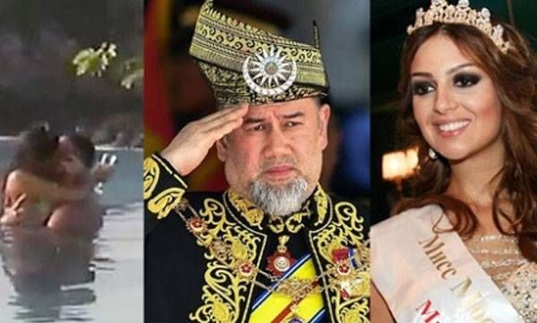 റഷ്യന്‍ സുന്ദരിക്ക് വേണ്ടി  രാജ്യാധികാരം ഉപേക്ഷിച്ച മലേഷ്യന്‍ രാജാവിന് ഇപ്പോള്‍ ഭാര്യയെ വേണ്ട !