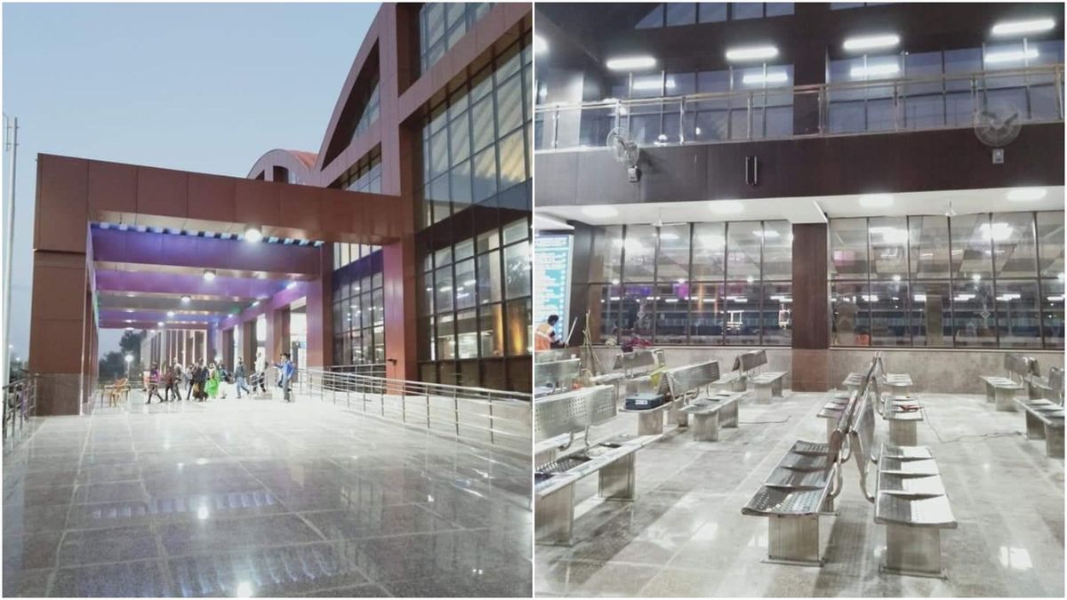 ഇങ്ങനെ  അന്തം വിട്ട്  നോക്കണ്ട...!; ഇത് ഇന്ത്യയിലെ റെയില്‍വെ സ്‌റ്റേഷന്‍തന്നെ