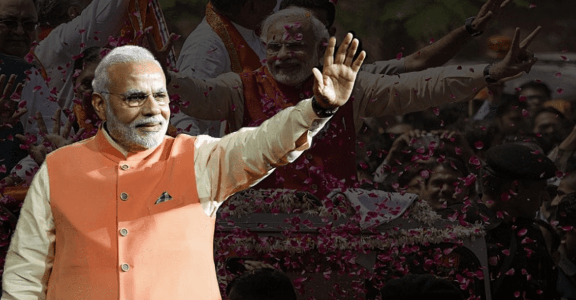 എക്‌സിറ്റ് പോളുകളെ ശരിവച്ച് കേവല ഭൂരിപക്ഷം മറികടന്ന് എൻ.ഡി.എ ലീഡ്