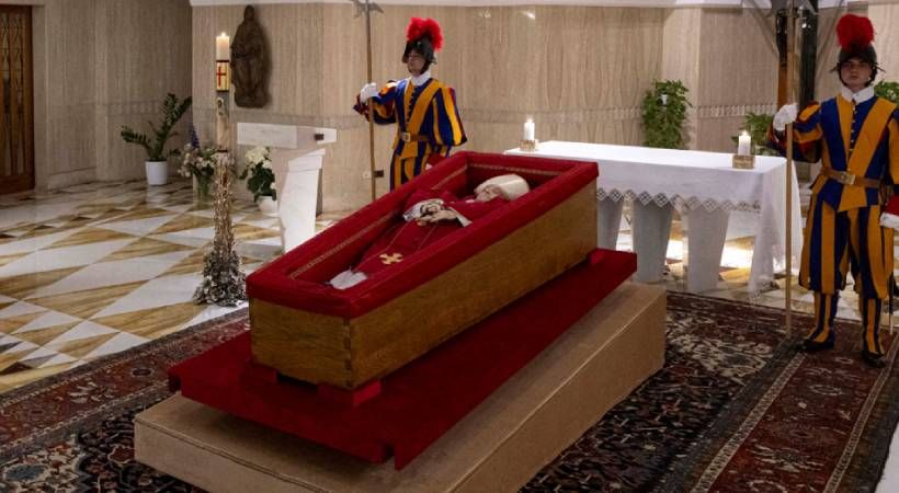 ഫ്രാൻസിസ് മാർപാപ്പയുടെ സംസ്കാരം ശനിയാഴ്ച; സെന്റ് പീറ്റേഴ്സ് ബസലിക്കയിൽ പൊതുദർശനം