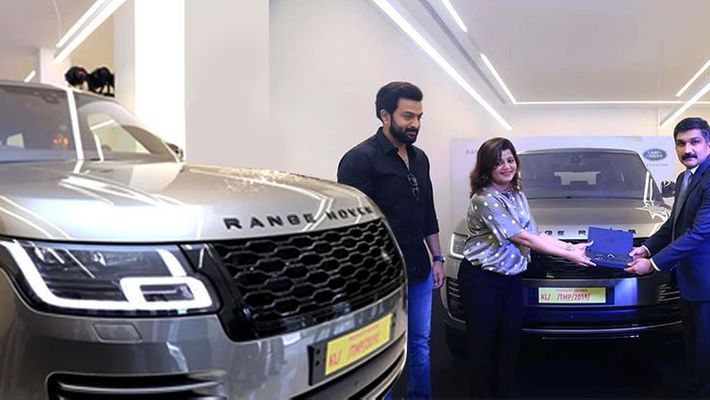 പ്രിത്വിരാജിന്‍റെ കുടുംബത്തിലേക്ക് റേഞ്ച് റോവറും