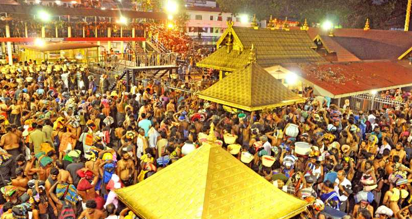 ശബരിമലയിലും പരിസരത്തും നാളെ അര്‍ധരാത്രി മുതല്‍ നിരോധനാജ്ഞ പ്രഖ്യാപിച്ചു