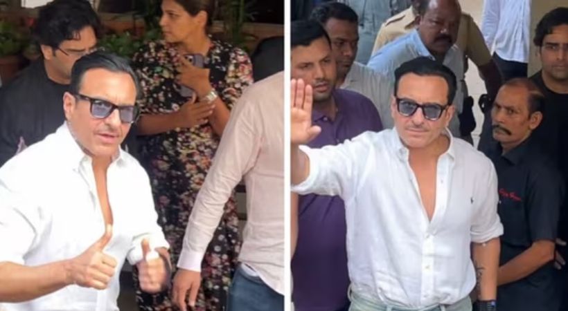 അഞ്ചുദിവസത്തെ ആശുപത്രി വാസം; വീട്ടിലേക്ക് മടങ്ങി സെയ്ഫ് അലി ഖാന്‍