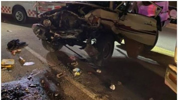 സൗദി അറേബ്യയില്‍ കാറുകള്‍ കൂട്ടിയിടിച്ച് മൂന്ന് മരണം, ഏഴ് പേര്‍ക്ക് പരിക്ക്