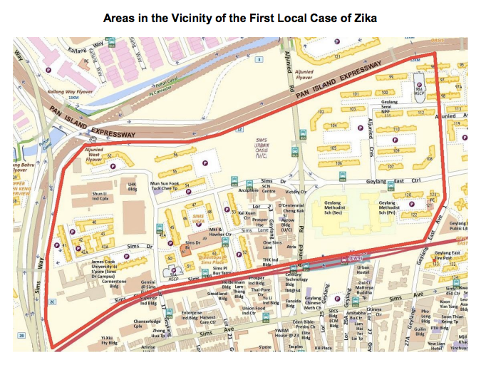 സിക്ക വൈറസ് സിംഗപ്പൂരിലും, അൽ-ജുനൈദിൽ 41 കേസുകൾ