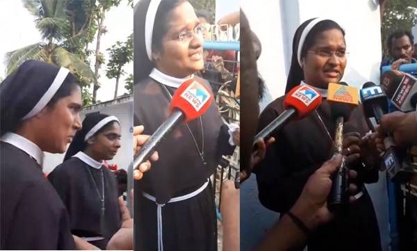 പൊട്ടിക്കരഞ്ഞ് സിസ്റ്റര്‍ അനുപമ; ഫാ.കാട്ടുതറയുടെ സംസ്‌കാരത്തിനെത്തിയ കന്യാസ്ത്രീകളെ പുറത്താക്കി