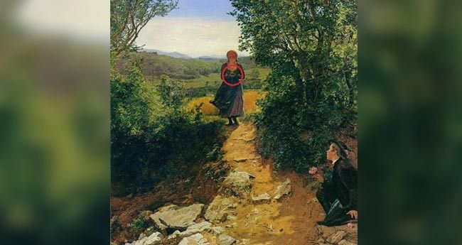 157 വർഷം മുമ്പത്തെ ചിത്രത്തിൽ സ്മാർട്ട് ഫോണോ ?