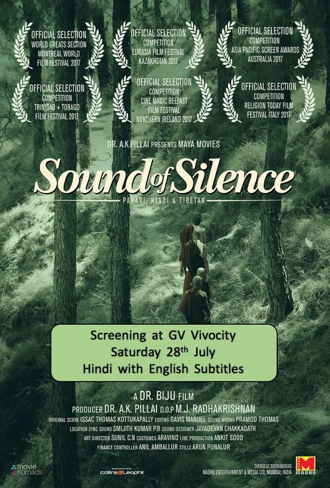 Dr. Biju’s 'Sound of Silence' screening in Singapore on 28th July