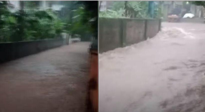 പാലക്കാട് പാലക്കയത്ത് ഉരുൾപൊട്ടൽ; കടകളിലും വീടുകളിലും വെള്ളം കയറി