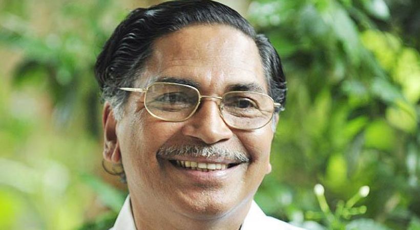 കവി വി. മധുസൂദനൻ നായർക്ക് ജ്ഞാനപ്പാന പുരസ്കാരം